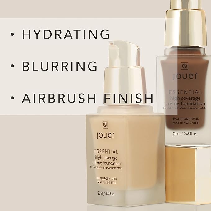 Jouer Essential High Coverage Crème Foundation - Available