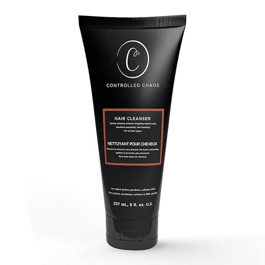 Controlled Chaos As Seen on Shark Tank Sulfate Free Hair Cleanser for Build Up – Deep Cleansing & Hydrating Scalp Cleanser for All Hair Types – Ideal for both Men & Women, Made In USA (8oz)