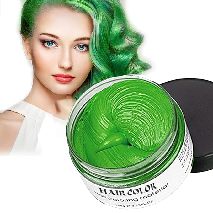 Green Temporary Hair Color, Green