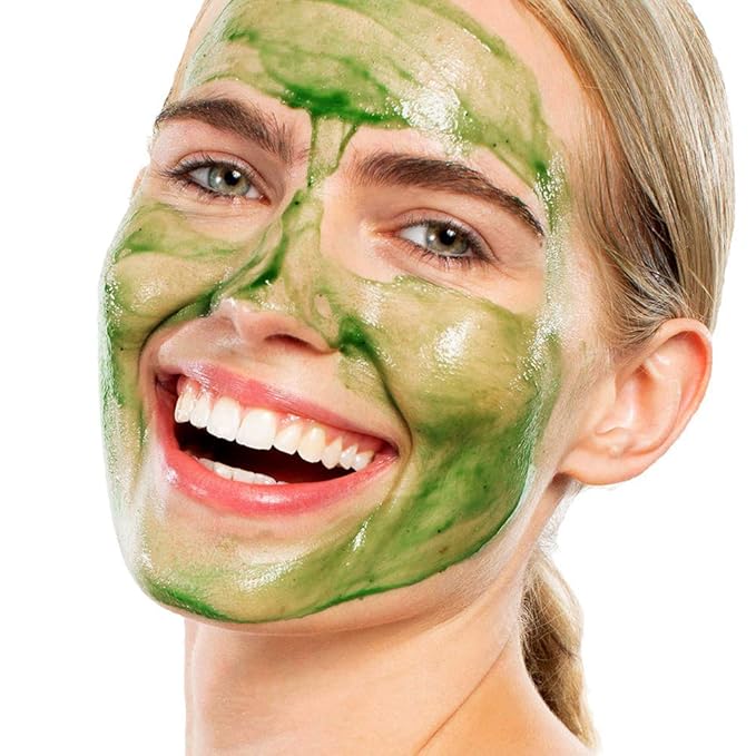 The Brightener with CHLOROPHYLL+ | 10 Minute Plant-Based Rinse-Off Facial Mask for Firmer, Brighter, and Younger-looking Skin | Reduces Fine Lines and Wrinkles | (2.5 Oz)