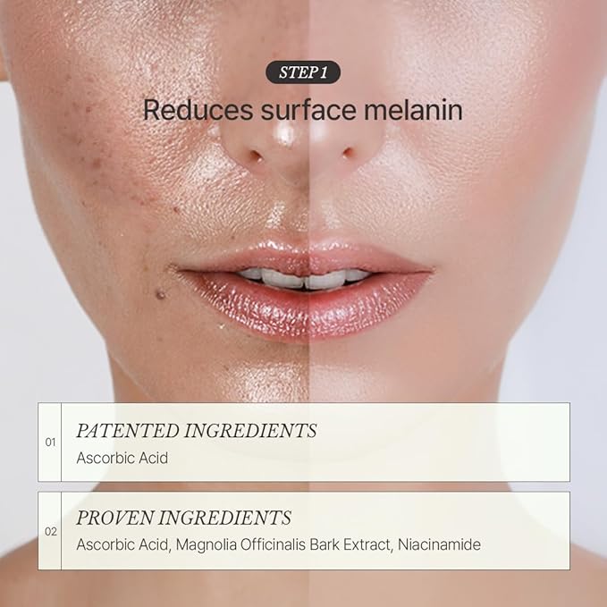 [CHALLANS de PARIS] Ampoule de Albarosa Dark Spot Care Serum – Sun Damage Repair, Brightening & Hydration, Face Ampoule for Even Skin Tone, Lightweight Korean Skincare, 1.23 fl oz