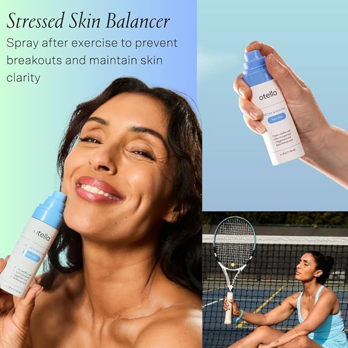 Detox & Soothe Face Mist with Hypochlorous Acid .02% | Reduces Redness & Prevents Breakouts | Balancing & Soothing Toner | Removes Sweat & Oil | Fine Mist | Clean Ingredients | TSA Approved, 2.7 oz