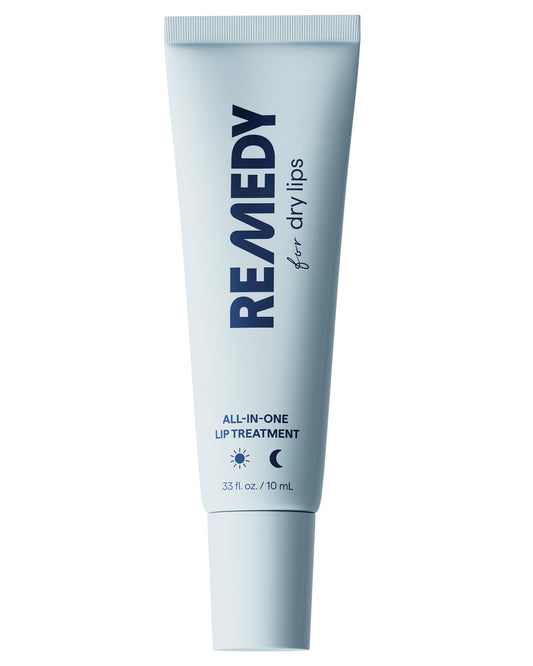 Remedy for Dry Lips - Hydrating and Healing Lip Balm Ointment with Ceramides, Peptides, and Dimethicone - Repairs Dry, Cracked Lips - By Dermatologist Dr. Shah