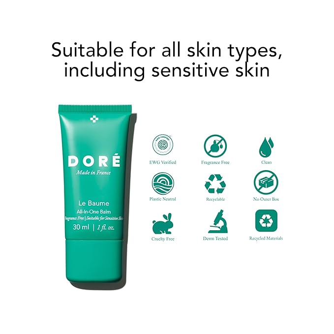 Doré - Le Cleanser Gel to Milk Daily Face Cleanser | Gentle Hydrating Cleaner for Dry & Sensitive Skin | Makeup Remover for Women & Men for Face (5 fl oz | 150 ml)