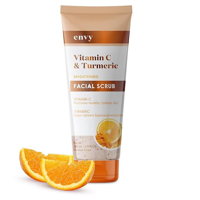 Envy Facial Scrub (Vitamin C & Turmeric)