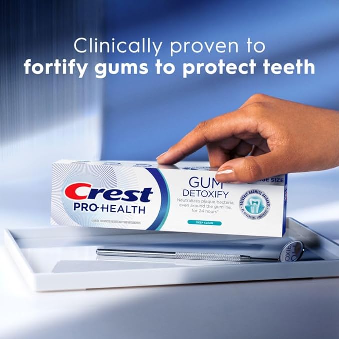 Crest Pro-Health Gum Detoxify Deep Clean Toothpaste 4.8 4.8 oz