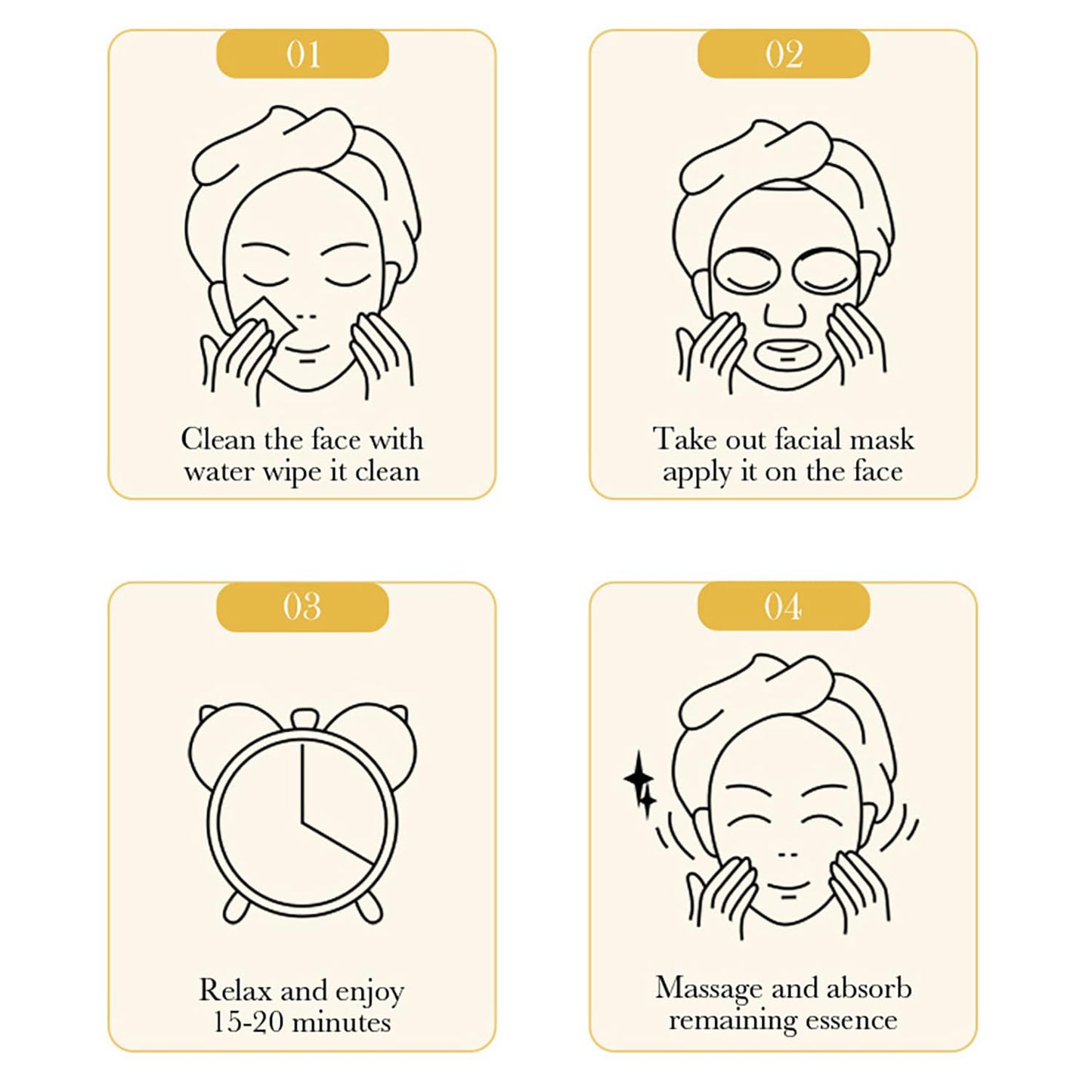 BIOAQUA Facial Mask Firming Deeply Nourish Moisturizing 98% Natural Extract Hydrating Face Mask 5PCS Set (Rose Extract (Anti-Oxygen))