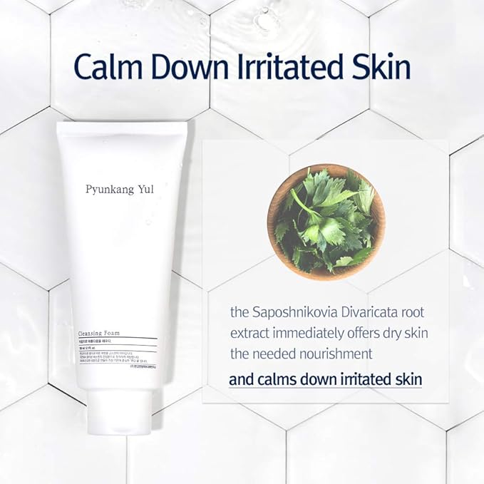 PYUNKANG YUL Cleansing Foam - Korean Facial Wash for All Skin Types - Zero-irritation Face Washer extracted from Coconut - Moisturized Skin & Creating Moisture Barrier after Cleansing - 5.1 Fl. Oz
