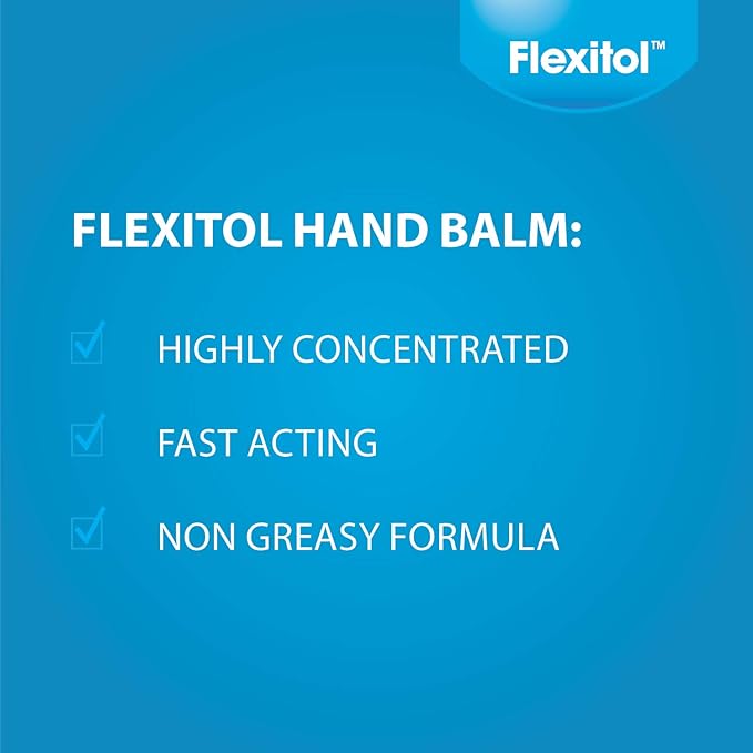 Flexitol Hand Balm, Rich Moisturizing Hand Cream for Fast Relief (Pack of 2)