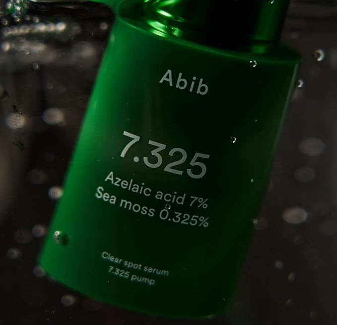 Abib Clear spot serum 7.325 pump with Seamoss Extract, Azelaic Acid, Succinic Acid 1.01 fl oz, 30 mL