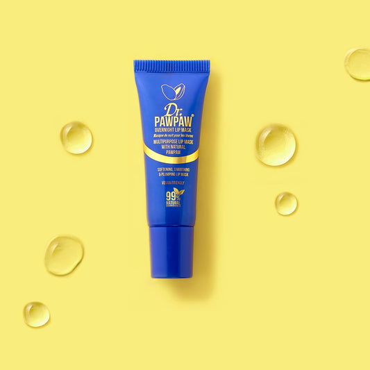 Dr. PawPaw Deep Hydration Kit - Lip Balm and Lip Mask Giftset - Nourishes and Hydrates with Shea Butter, Olive Oil, and Natural Peptides - 2 Pc