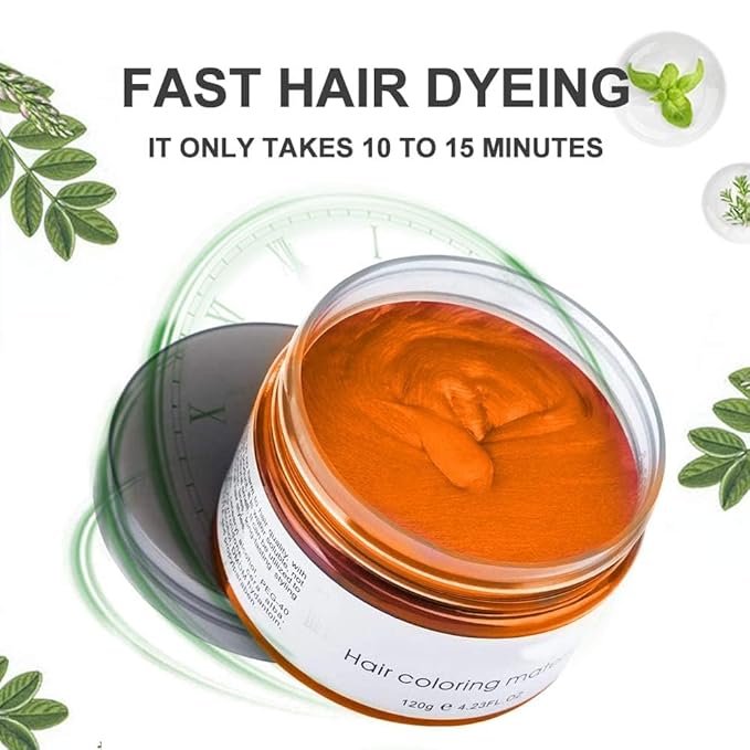 Acomler Temporary Orange Hair Color,