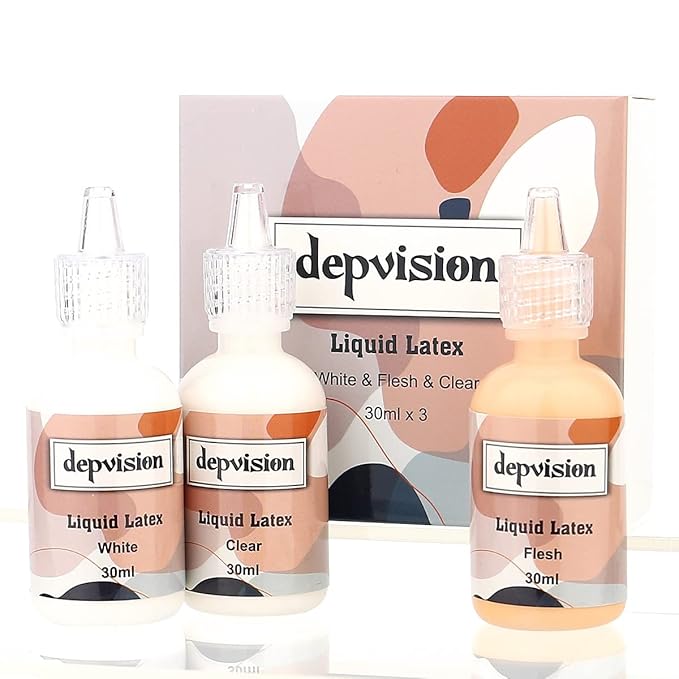 Depvision Liquid Latex 3 Colors Set White Fresh 30ml