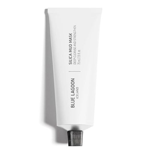 Blue Lagoon Silica Mud Mask, Purifying Facial Mask to Calm Redness & Soothe Skin, Even Complexion and Boost Radiance While Minimizing Oil, Pores and Breakouts, 2.5 oz
