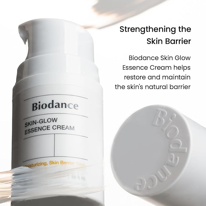 BIODANCE Skin-Glow Essence Cream, Moisturizing, Anti-Aging, Hyaluronic Acid & Ceramide Facial Moisturizer | 1.69 fl.oz, 50ml