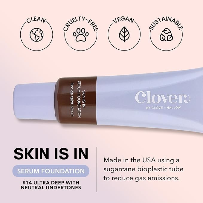 Clover Skin Is In Serum Foundation | Hydrating 30 ml