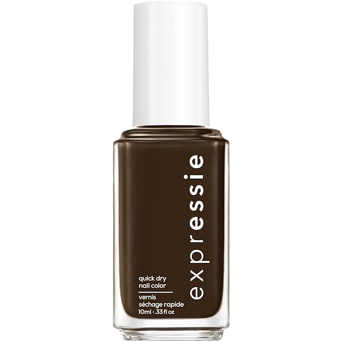 Essie expressie, Quick-Dry Nail Polish, 8-Free Vegan, Dark Vegan,
