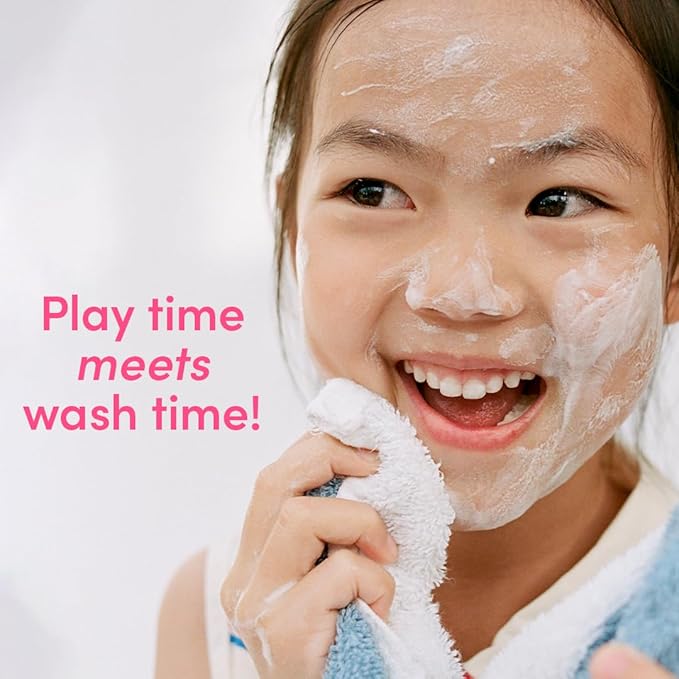 Evereden Kids Cloud Face Wash: Tropical Sorbet, 3.4 fl oz | Creamy & Fun Skin Care for Kids | Easy-to-Use Face Wash | Non-toxic Skin Care for Sensitive Skin
