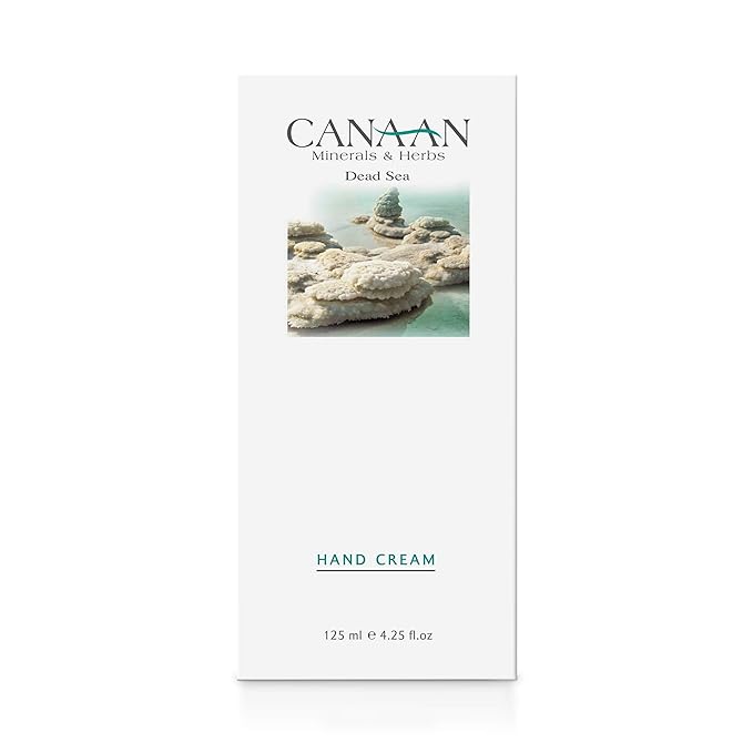 Canaan Minerals & Herbs Dry Hand Repair Cream - Dead Sea Hand Cream, Deep Moisture For Dry Hands And Cracked Skin, 4.25 fl. oz / 125ml