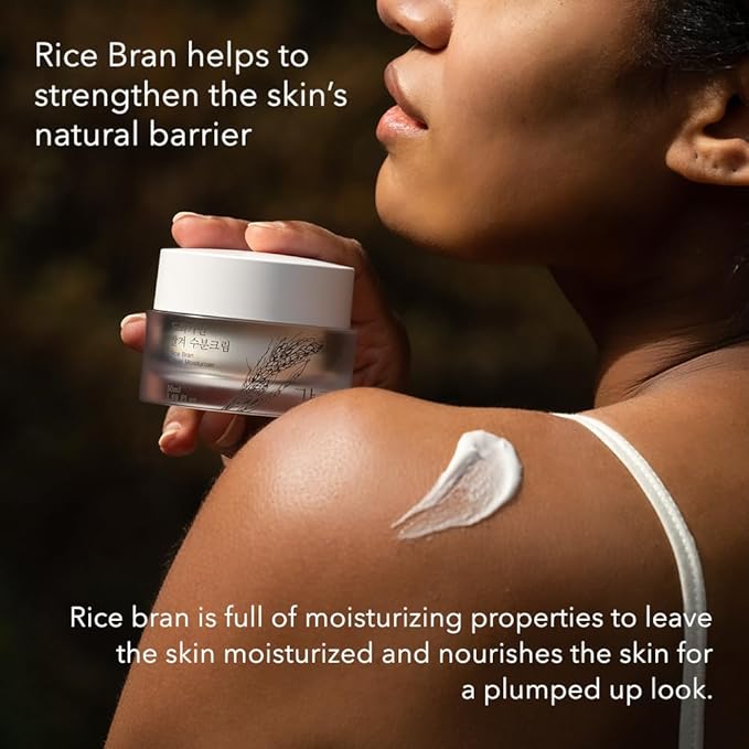 Rice Bran Facial Moisturizer | Deeply Hydrating & Gentle Soothing for Sensitive, Dry Skin | Product of Korea - 1.69 fl. oz