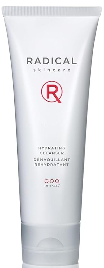 Radical Skincare Hydrating Cleanser- Non-Drying, Gentle Formula | For All Skin Types | Paraben & Cruelty Free (4 Fl Oz)