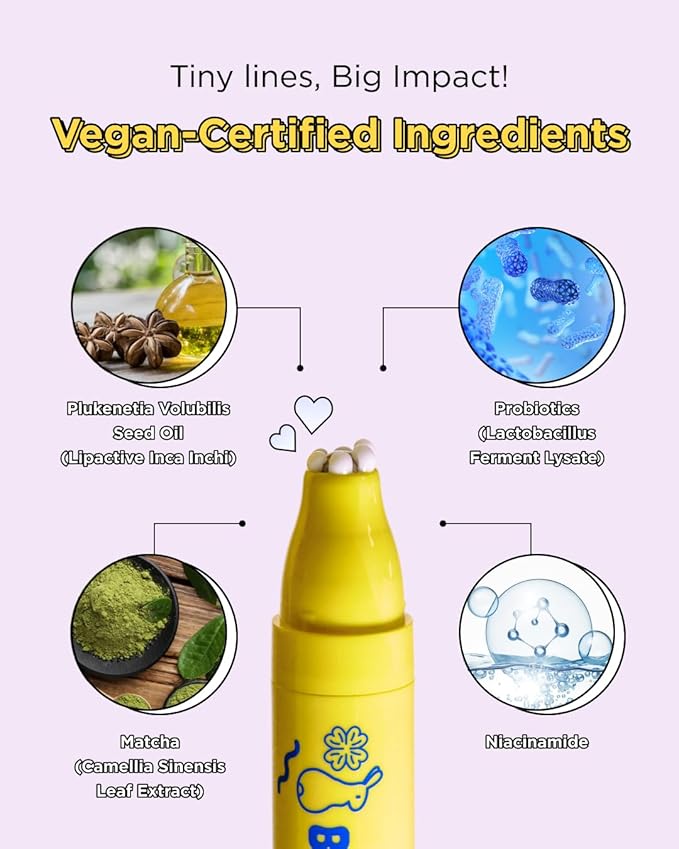 CHASIN' RABBITS Bunny Line Smoother Eye Cream Roller, 0.5 Fl Oz, Eye Cream with Surgical Steel Ball Rolling Stick, Eye Roller for Wrinkles, Dark Circles and Under Eye Bags, Vegan, Korean Skin Care