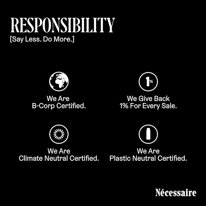 Nécessaire The Body Peel. Resurfacing Serum for KP, Ingrowns, Strawberry Skin and Discoloration. 10% AHA, 1% BHA, 1% PHA, Peeling Peptide. Dermatologist-Tested. Hypoallergenic. Non-Comedogenic. 150ml
