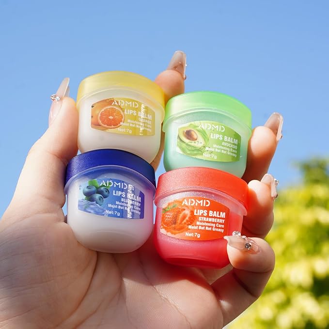 Fruit Skincare, Skin Care Gift Sets, Skin Care for Teens 10-12, with Lip Balm *4, Facial Cleanser, Serum, Eye & Face Cream, Hands Cream *5 , Nourishing, Hydration, Glow Up, Trendy Stuff