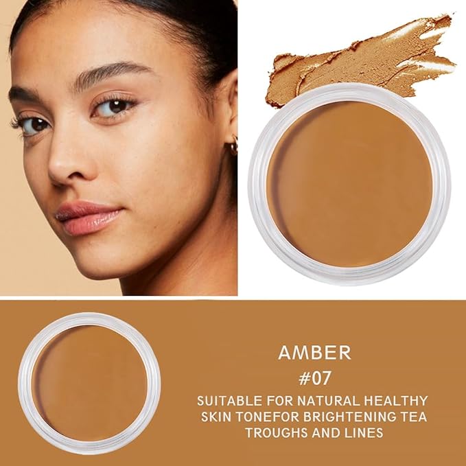 Kaely Cream Pot Concealer Full Coverage Set,Conceal Brighten