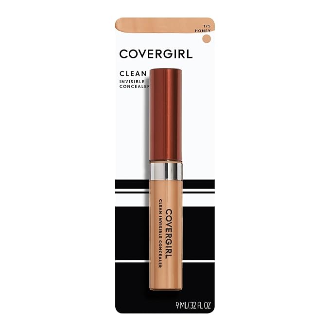 COVERGIRL Clean Invisible Lightweight Concealer Honey, . 32 oz