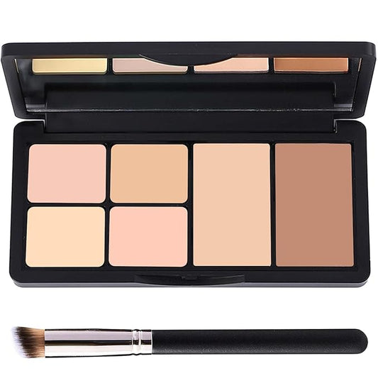 6 Colors Correcting Concealer Contour Palette,Concealer Cream Contour