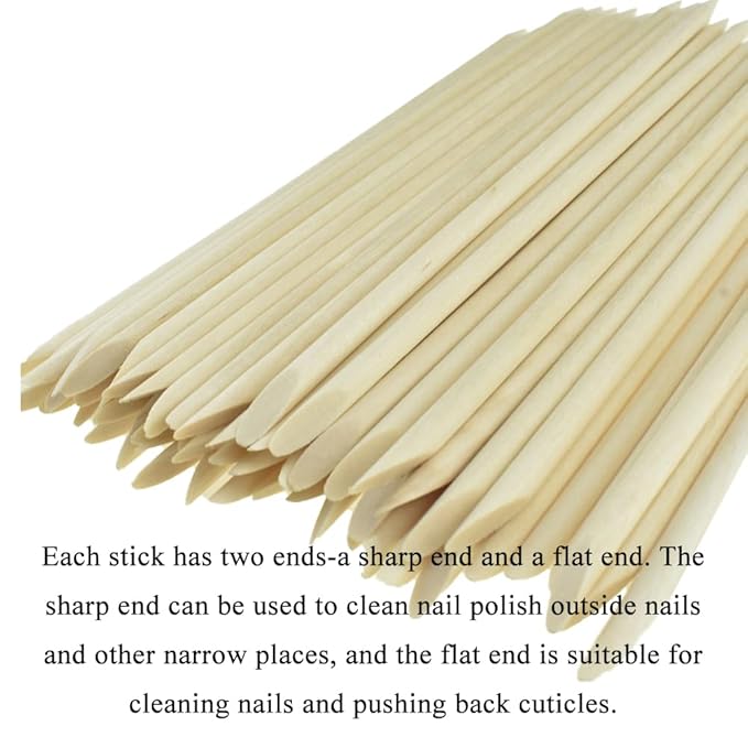 Hahiyo 6inches 70pcs orange wood