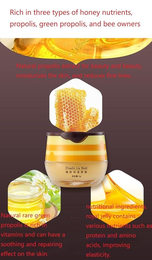 4 Pcs Lip Balm, Honey & Balm.
