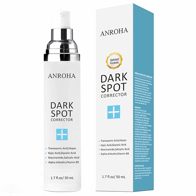 Dark Spot Remover for Face and Body Serum Promotes Anti-Aging Effect, Dark Spot Corrector for Women and Men with Niacinamide,Kojic Acid & Salicyic Acid 50ml /1.7fl oz