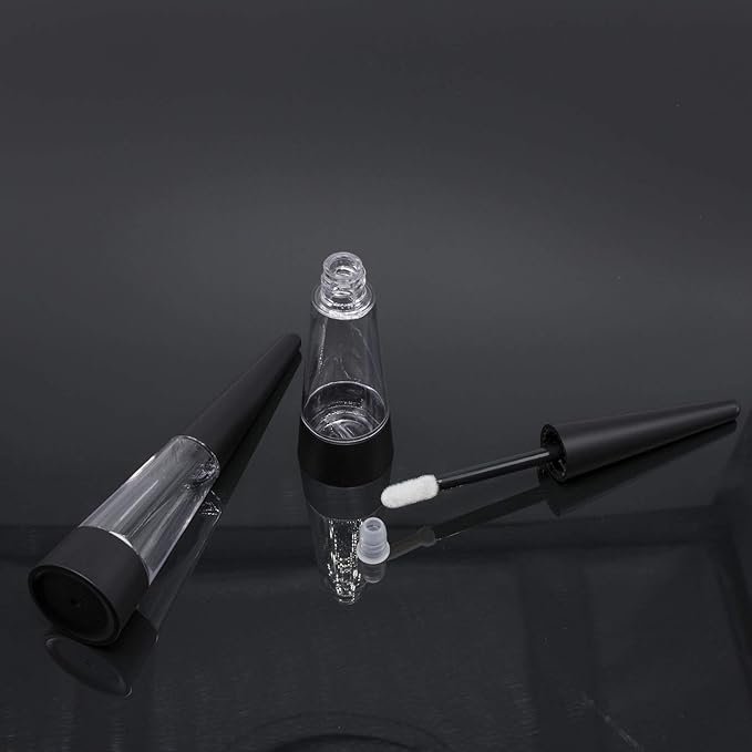 AKOAK 2 Pcs 8g/8ml Empty Plastic Lip Balm 8g/8ml