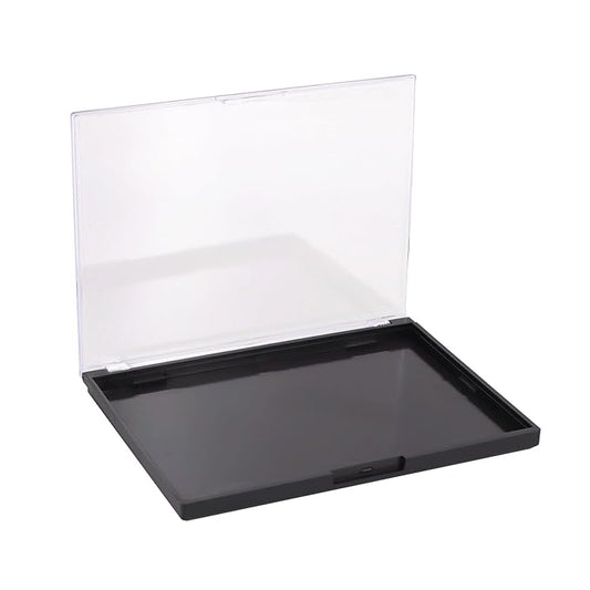AJLTPA Magnetic Makeup Palette with Clear Top, Empty