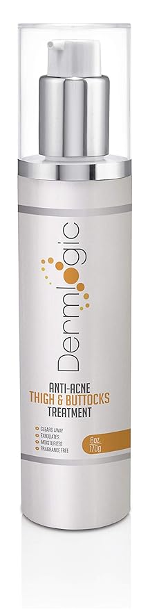 Anti-Acne Thigh & Buttocks Treatment - Clears Away Acne, Pimples, and Ingrown Hairs for the Buttocks and Thigh Area. Prevents Future Breakouts. 6.09 oz