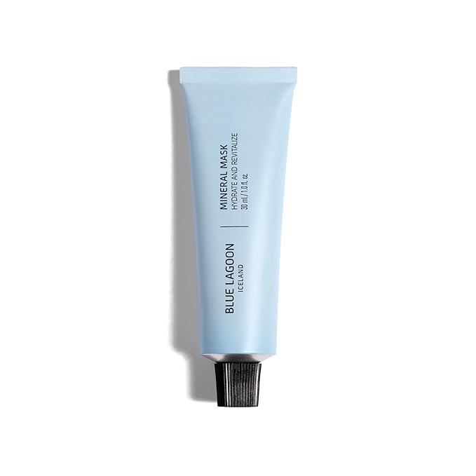 Blue Lagoon - Hydrating Overnight Mineral Face Mask - Hydrating Treatment - Overnight Mask - Moisturizing Skincare - Sleep Treatment - Face Cream, Bioactive Icelandic Skincare (1 fl oz | 30 ml)