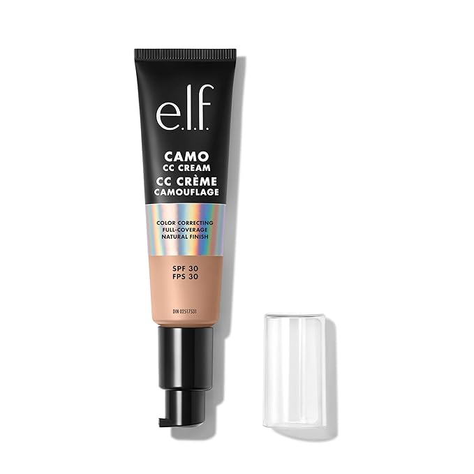 e.l.f. Camo CC Cream, Color Correcting Medium-To-Full Coverage N, (30g) 1.05 Oz