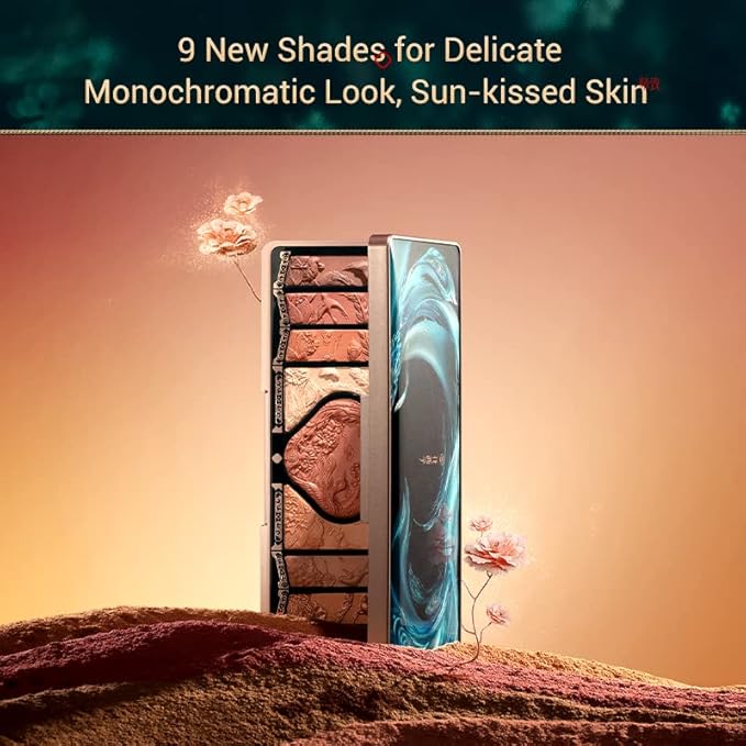 FLORASIS Floral Engraving Phoenix Makeup Palette (02 Retro