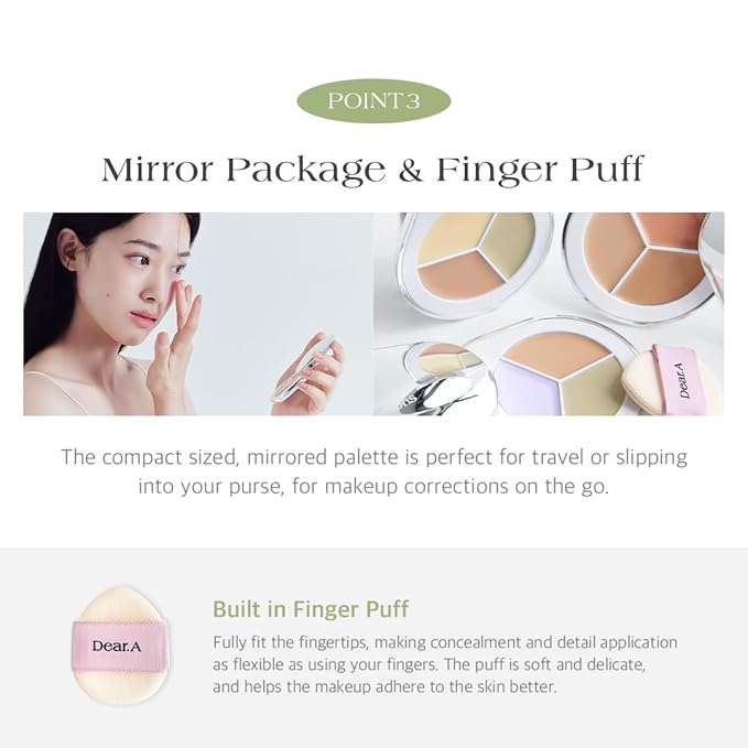 Dr.Althea Dear.A Perfect Cover Concealer Palette - Veg