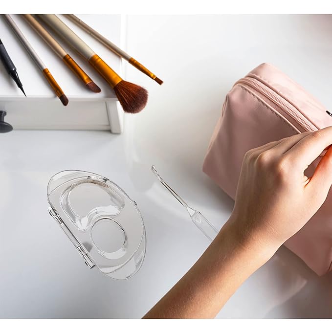 Makeup Mixing Palette, Acrylic Palette and Spatula, Upgraded