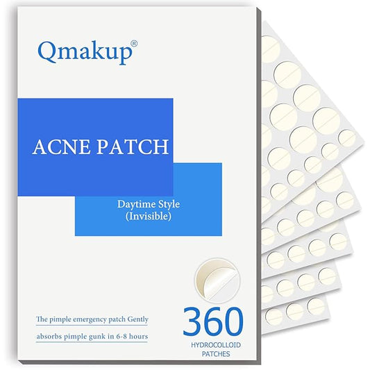 Pimple Patches for Face,Acne Patches for Face,Pimple Patch,Zit Patches,Hydrocolloid Blemish Patches for Covering Zits,with Salicylic Acid,Tea Tree oil & Calendula oil (360 Counts, Count, 360)
