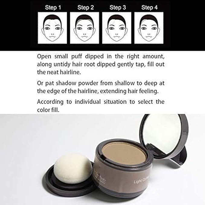 Hairline Powder (Light Brown) Hair