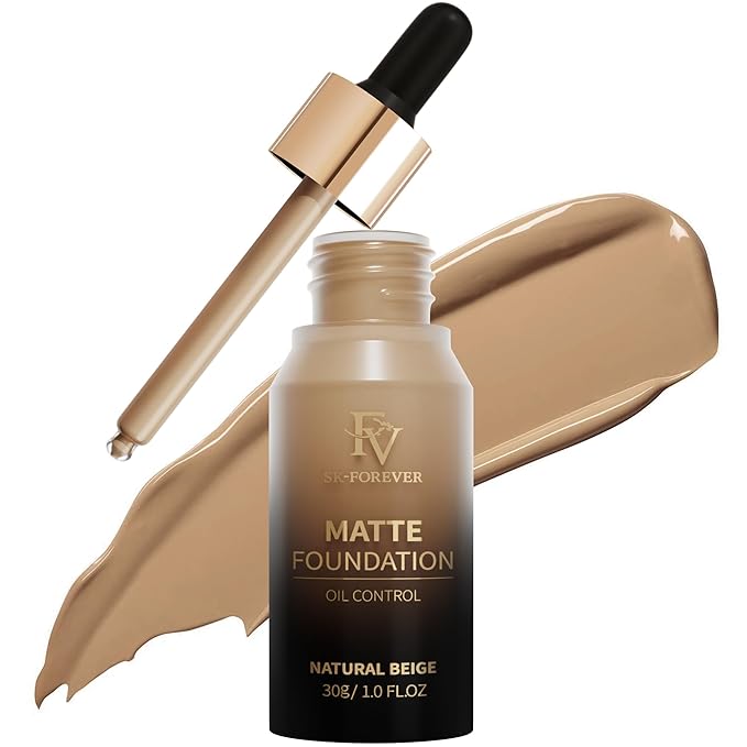FV Full Coverage Liquid Foundation Makeup, Long Lasting