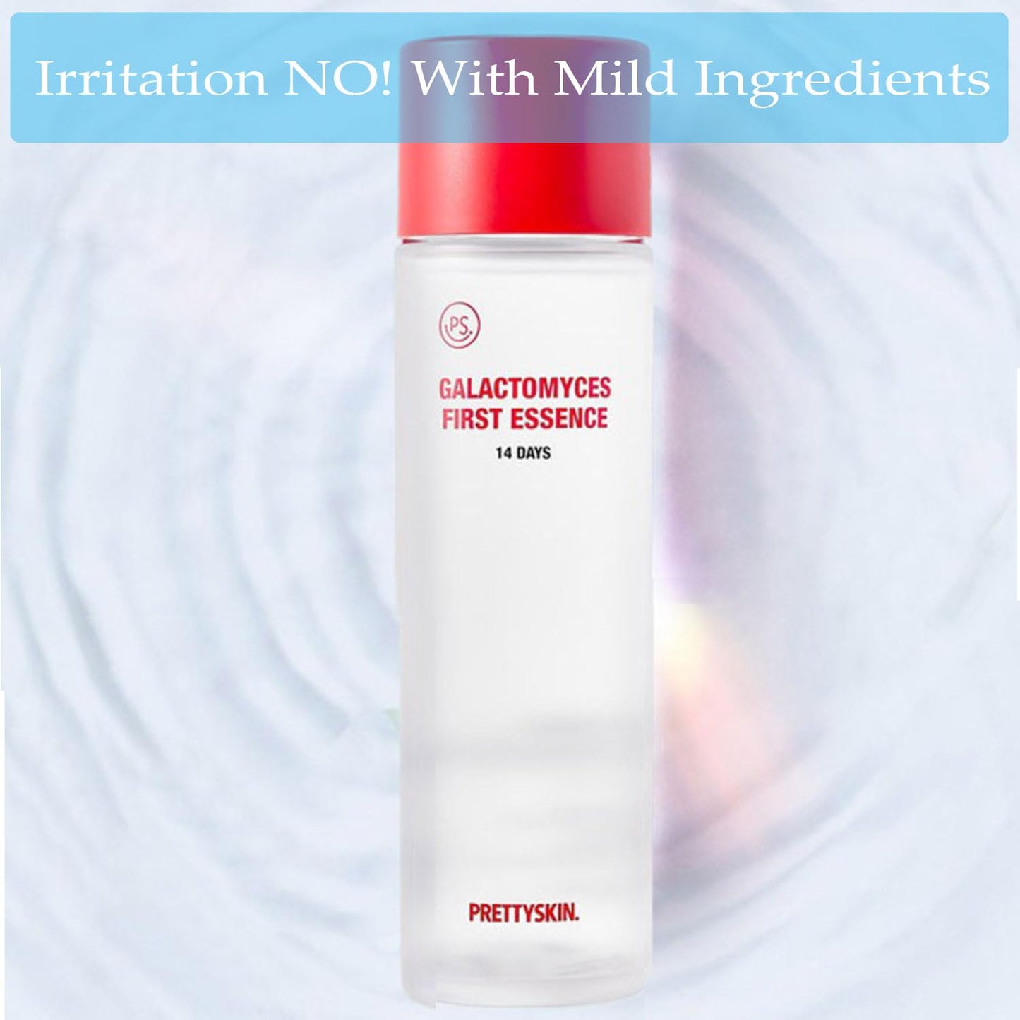 PRETTYSKIN Pure Galactomyces Essence 96.6% – Nourishing & Hydrating Korean Skincare for Healthy, 14-Day Intensive Care 5.07fl.oz.