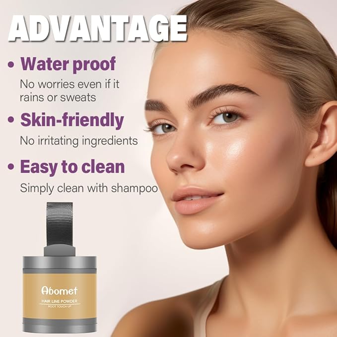 Hairline Powder Instantly Conceals Hair