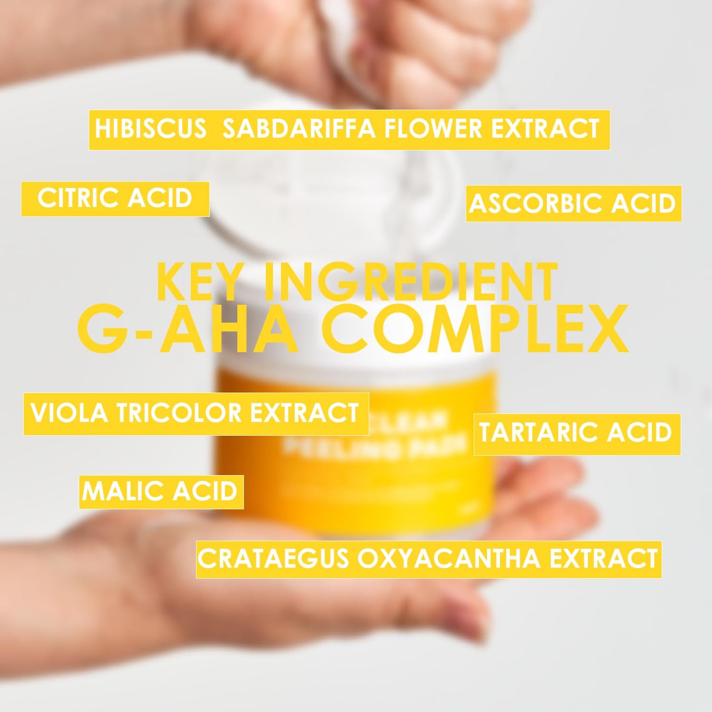 MEDB Exfoclean Peeling Pads | Korean Skincare | AHA & BHA | Daily Exfoliating Pad | Brightening, Hydrating, Pore Care, for Radiant & Clear Skin | 60 Pads