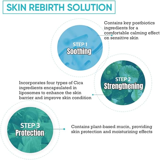 LEADERS Calming Biotics Toner Pad - Quick Soothing Instant Relief and Hydration for Dry and Sensitive Skin, 6-Type Cica Liposome Complex, and Plant Mucin Korean Skincare 80 Pads x 170ml