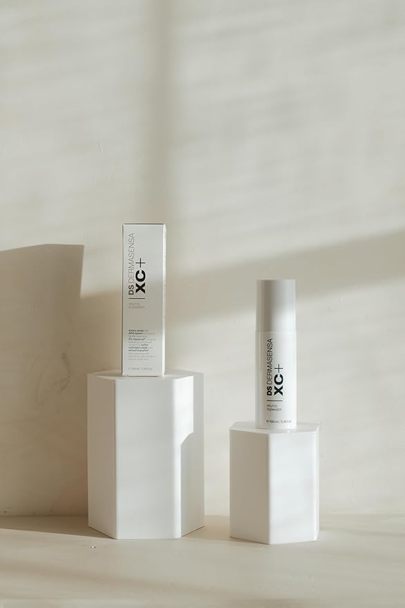DS Dermasensa XC+ Xylitol Cleanser – Hydrating Face Wash with Amino Acids & APG, Gentle pH-Balanced Foaming Formula, Removes Oil & Impurities, Strengthens Skin Barrier, 100ml/3.38 fl.oz
